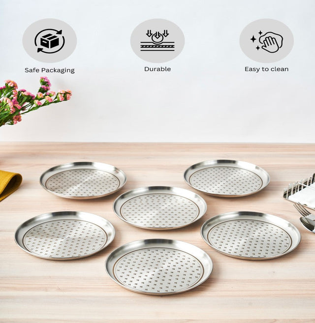 Zenith Quarter Plate | Set of 6