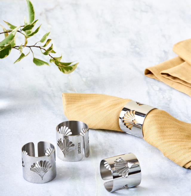 Deco Classic - Floral Napkin Rings