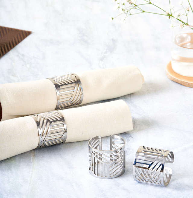 Deco Classic - Linear Napkin Rings