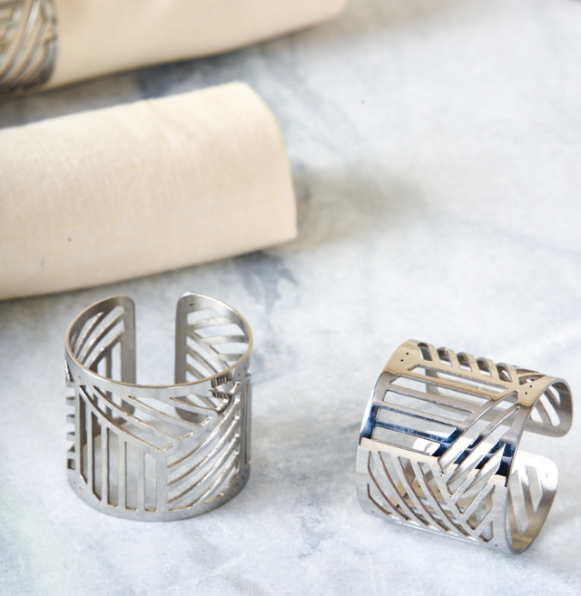 Deco Classic - Linear Napkin Rings