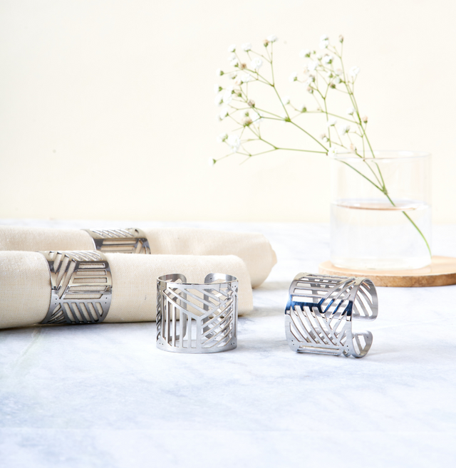 Deco Classic - Linear Napkin Rings