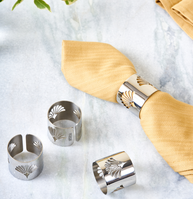 Deco Classic - Floral Napkin Rings