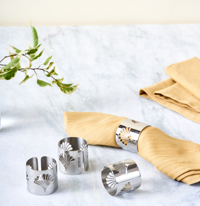 Deco Classic - Floral Napkin Rings