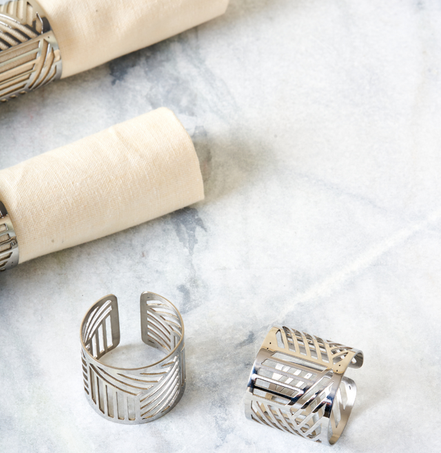 Deco Classic - Linear Napkin Rings