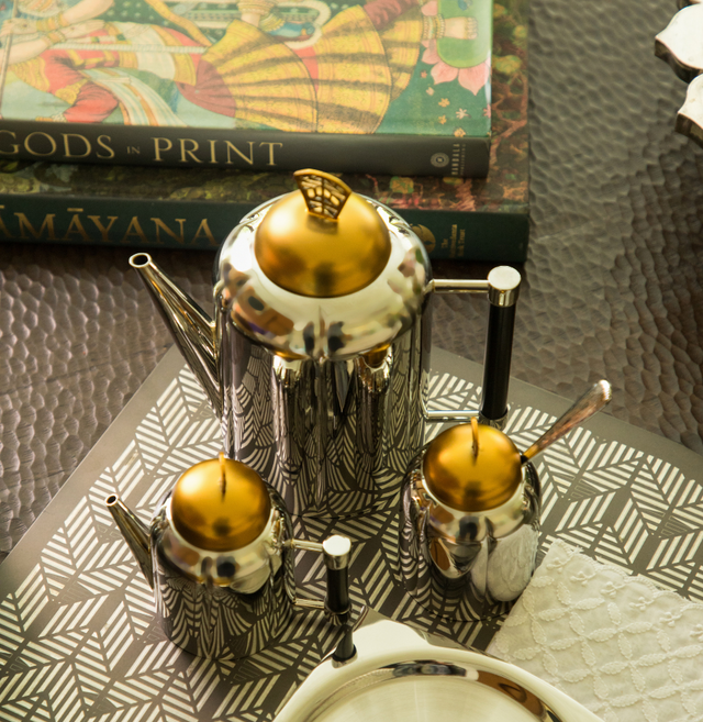 Fluted Tea Set Plain | Set of 3