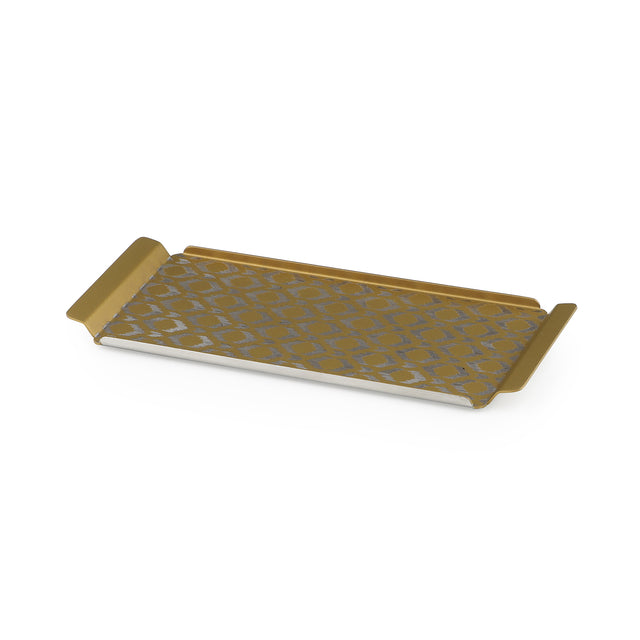 Ikat Tray | Gold
