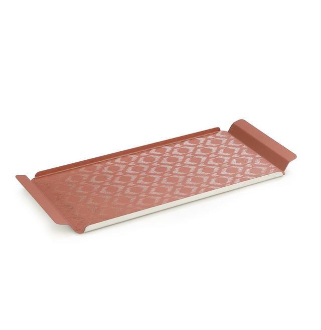 Ikat Serving Tray Pink | Large