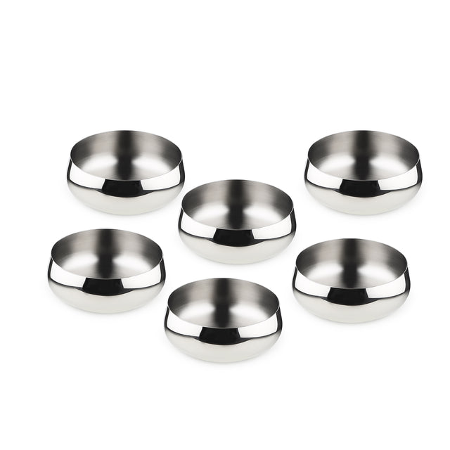 Deco Line - Dahi Bhalla Katori Set Of Six