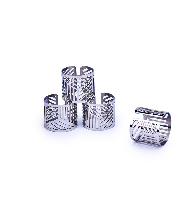 Deco Classic - Linear Napkin Rings