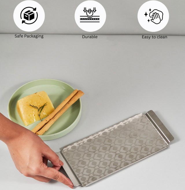 Ikat Tray Matt Finish | Small