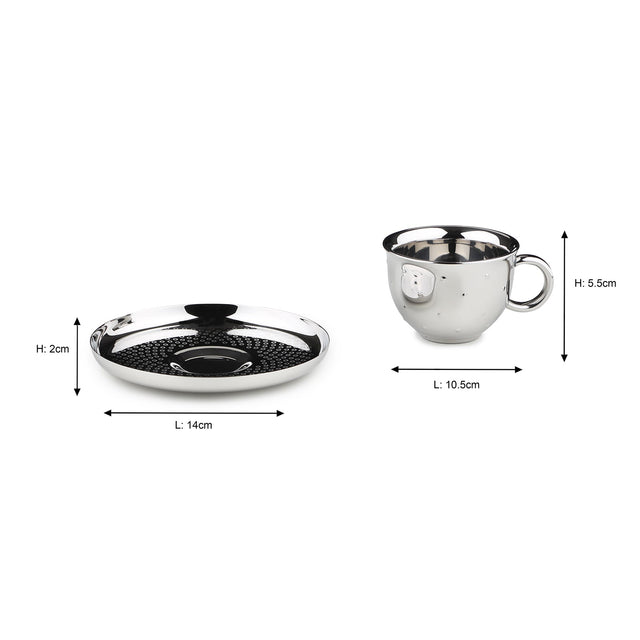 Polka Cup & Saucer | Set of 2