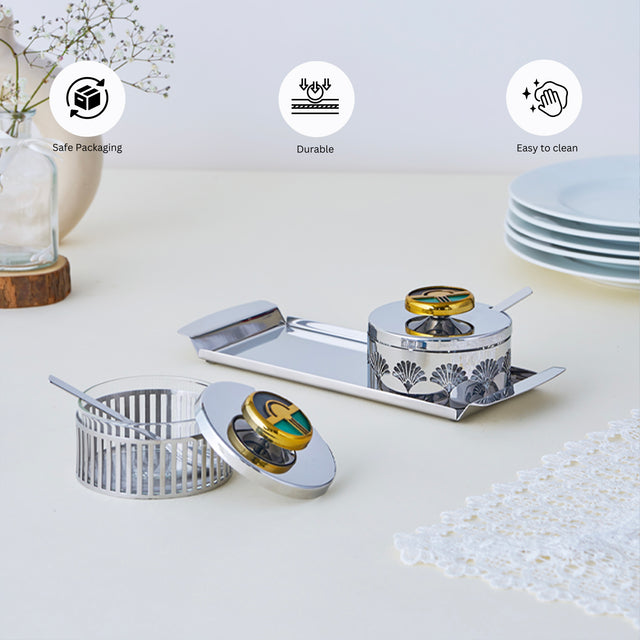 Decoline Pickle Container with Tray