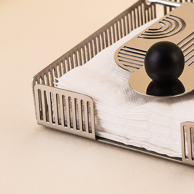 Art Deco Napkin Holder | Small