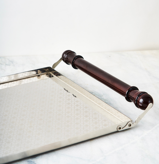 Pinkcity Collection Serving Tray Etching