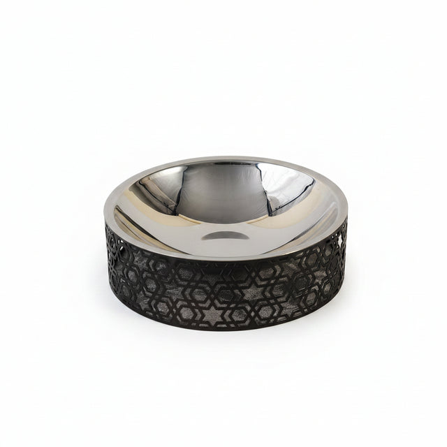 Tesselation Nut Bowl | Large | Gun Metal
