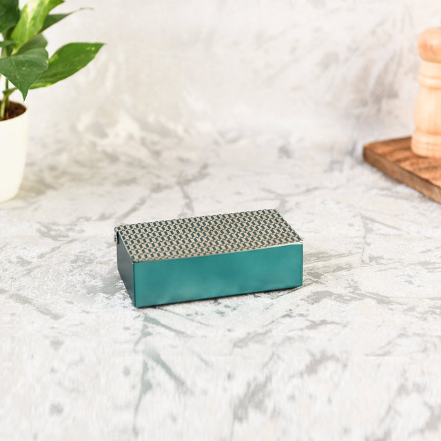 Inline Rectangle Box | S | 135X75 | Weave Green