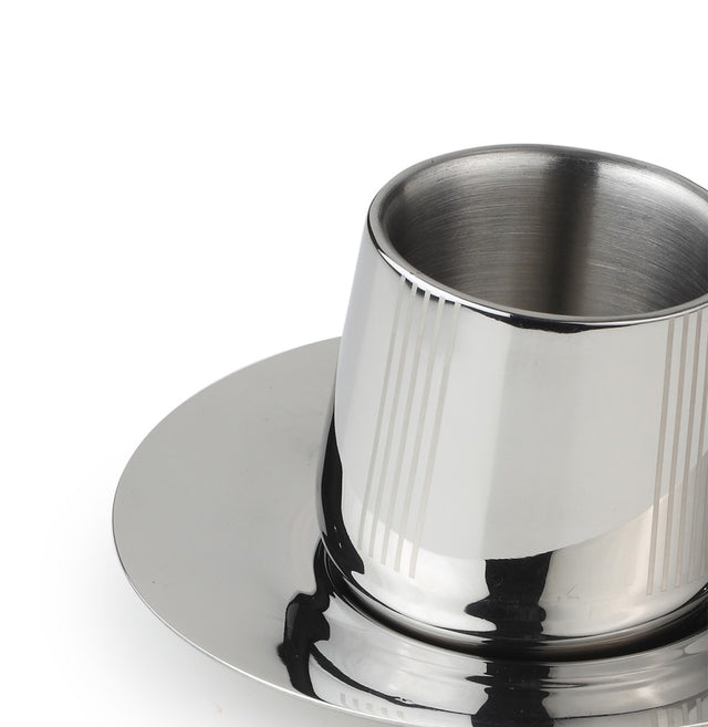 Deco Cup & Saucer | Luxury Cup Set of 2