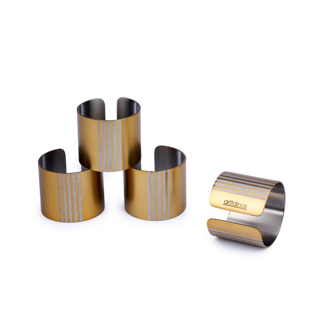 Decoline - Gold Napkin Rings