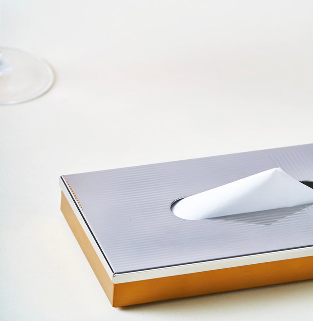 Deco Gold Tissue Box