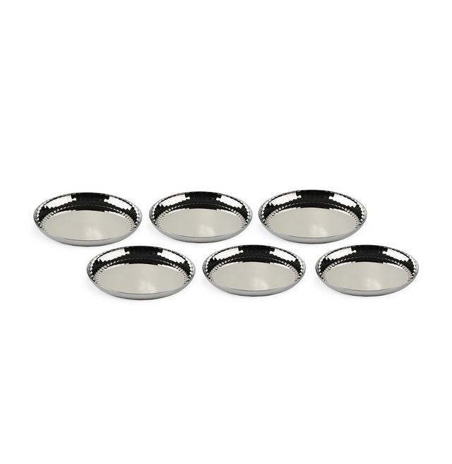 Rhythm Garden Quarter Plates – Luxury Dinner Set