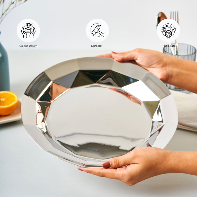 Folded Platter Round