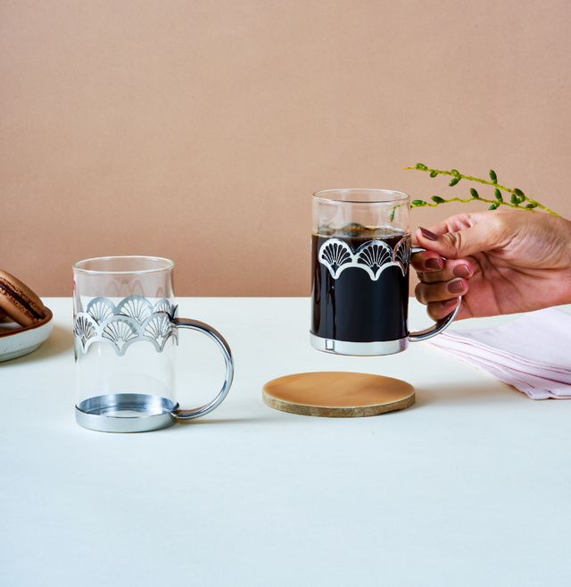 Deco Classic - Floral Mug Set Of Two