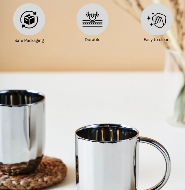 Dome Coffee Mug Set of 2