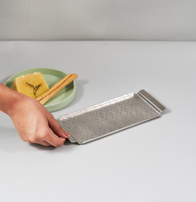 Ikat Tray Matt Finish | Small