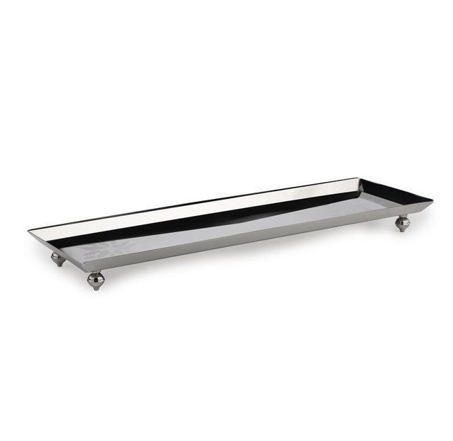 Flower Longish Platter | Large
