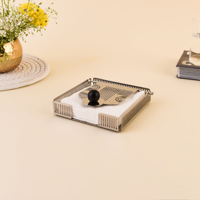 Art Deco Napkin Holder | Small