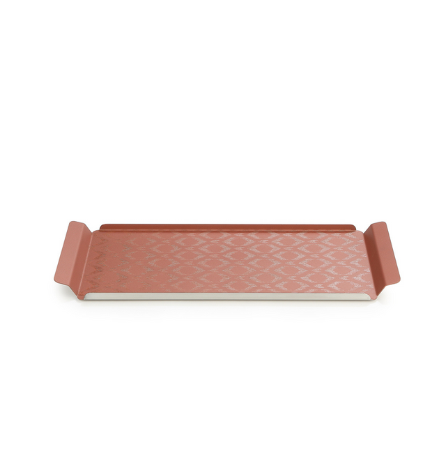 Ikat Serving Tray Pink | Large