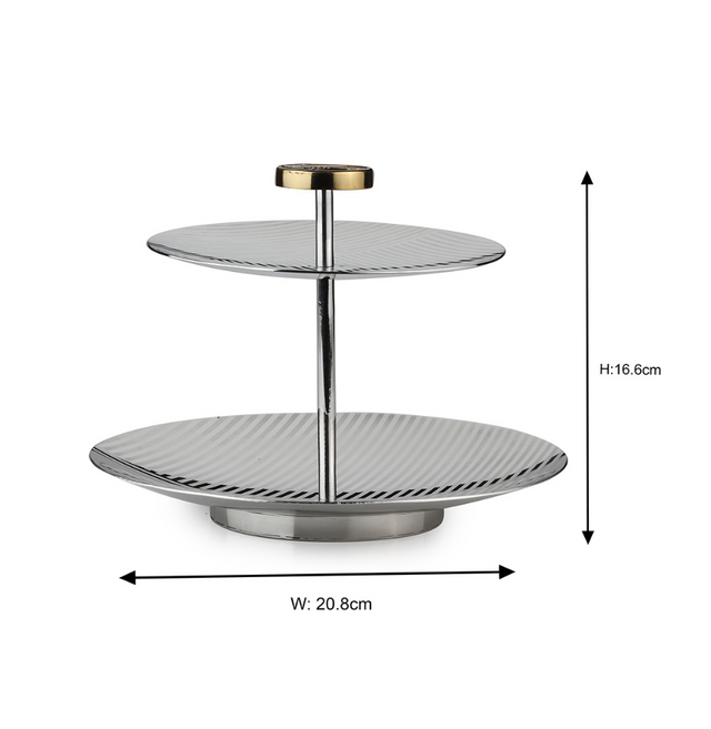 Deco Two Tier Platter