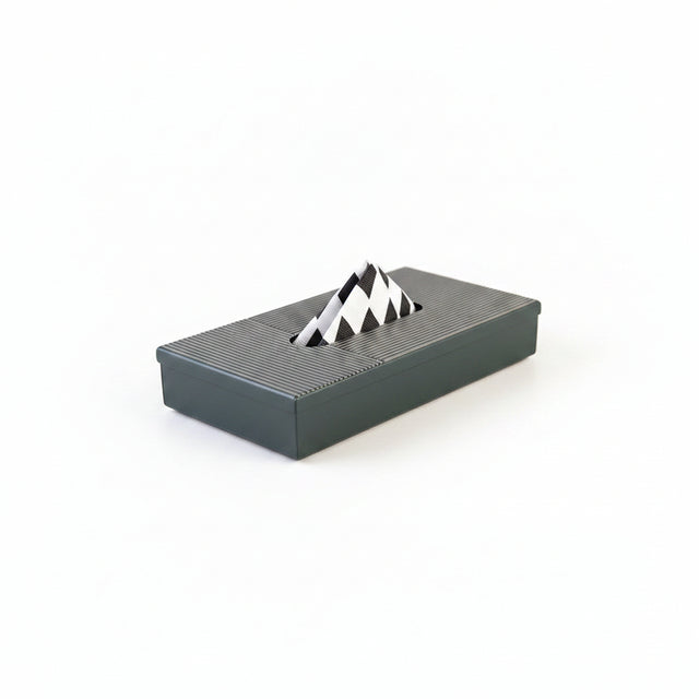 Deco Line Dark Green Premium Tissue Box