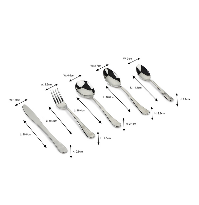 Eden Luxury Cutlery Set of 30