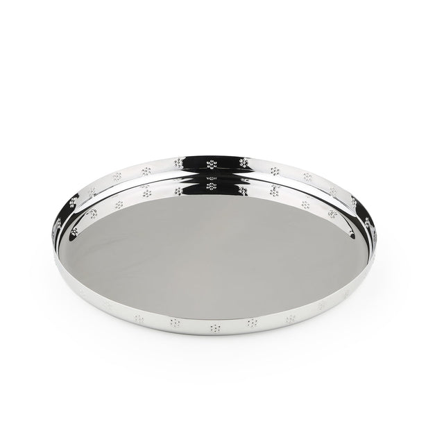 Polka Flower Thali | Set of 6