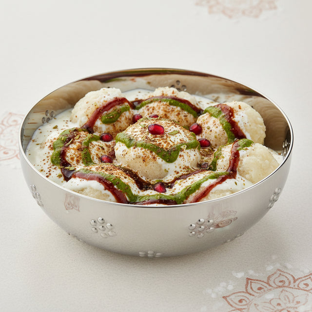 Polka Flower Dahi Bhalla Katori | Set of 6