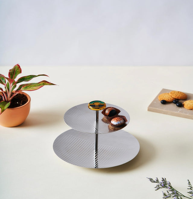 Deco Two Tier Platter
