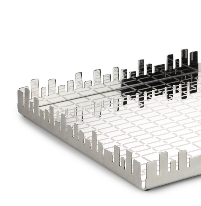 Urban Horizon Designer Serving Tray – Square Platter