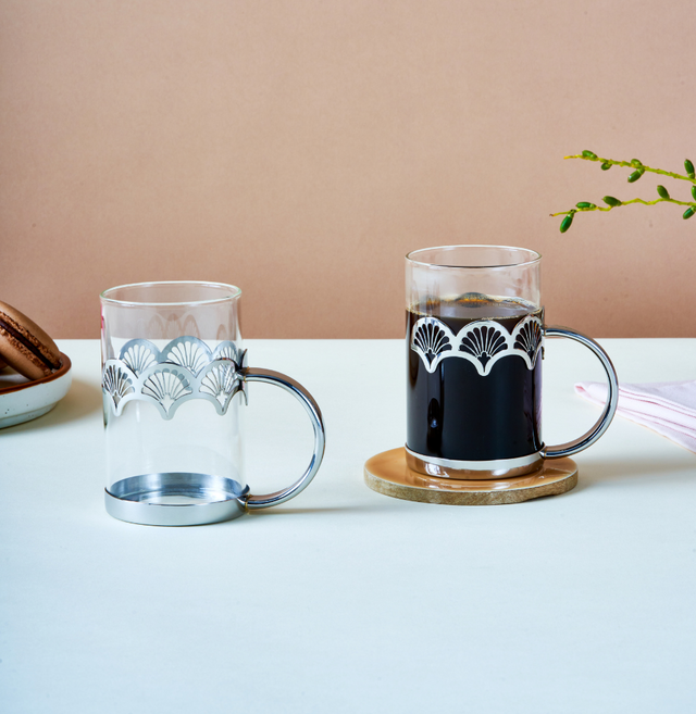 Deco Classic - Floral Mug Set Of Two
