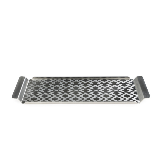 Ikat Matt Finish - Large Designer Serving Tray