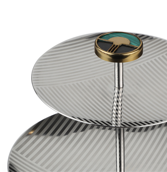 Deco Two Tier Platter
