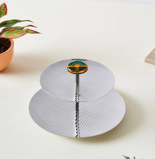 Deco Two Tier Platter