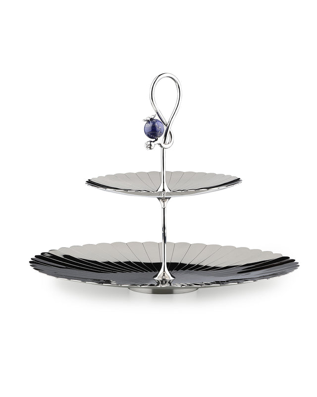Luxury Serveware – Poppy 2 Tier Platter
