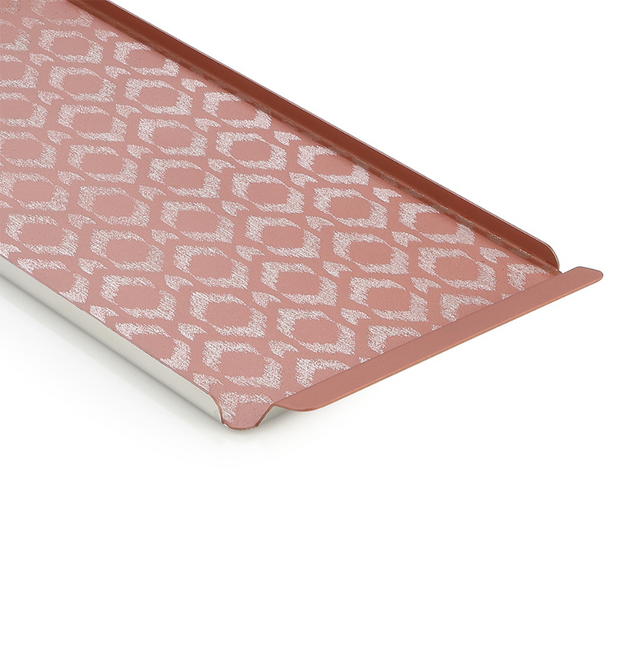Ikat Serving Tray Pink | Large