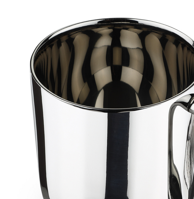 Dome Luxury Stainless Steel Coffee Mugs | Set of 2