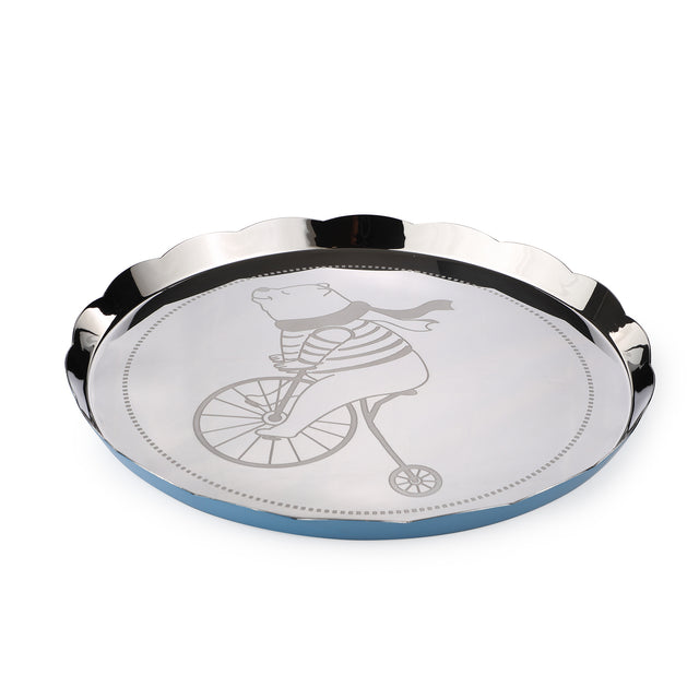 Carnival Thali | Large | Blue