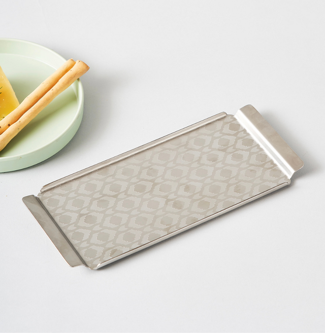 Ikat Tray Matt Finish | Small