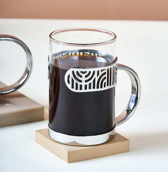 Lattice Mug Set of 2