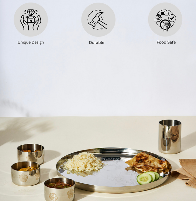 Eden Thali | Elegant Luxury Dinner Set