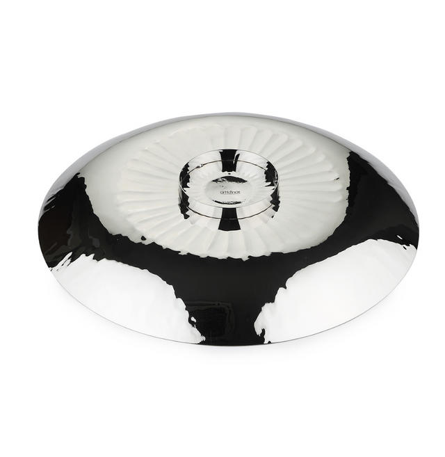 Flower Platter with Hammer Decorative | Large